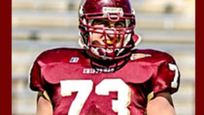 Central Michigan offensive tackles working with Joe Staley toward NFL