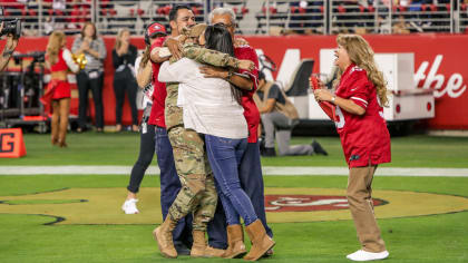 San Francisco 49ers - The 49ers will hold their annual Salute to Service  game on Sunday, November 6, to honor and support U.S. service members,  veterans and their families. Get your gear