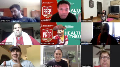 49ers PREP Virtual Workout Featuring Sourdough Sam 