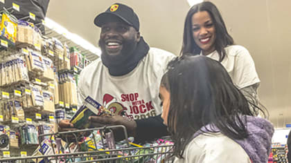 Cardinals give back with annual 'Shop with a Jock