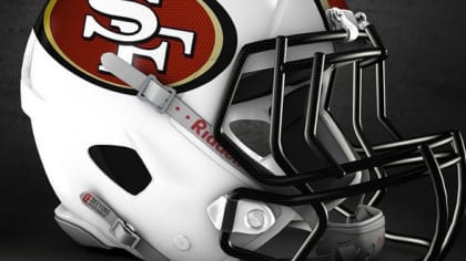 49ers helmet concept with a slightly edited logo! #Niners