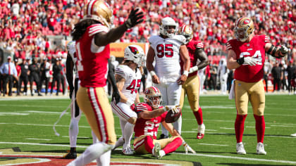 Christian McCaffrey scores four TDs as 49ers beat Cardinals