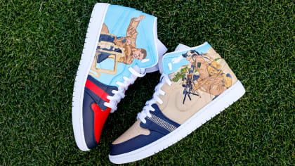 Chicago Bears Football Alexander Mcqueen Style Shoes & Sneaker -  Reallgraphics