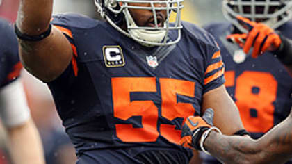 Bears' Lance Briggs is strongest at the weak side – Twin Cities