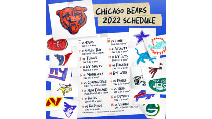 2022 chicago bears preseason schedule