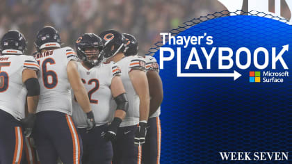 Bears offensive line play vs. Patriots