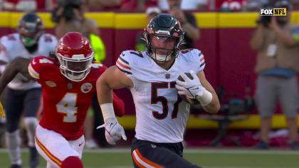 Bears linebacker, Chicago native Jack Sanborn has memorable preseason debut