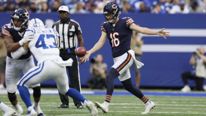 Former Cedar Ridge punter Gill signs with Chicago Bears, starts