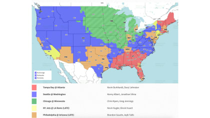 Week 15 NFL TV coverage map: Which Tuesday game is in your area?