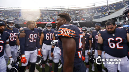 Countdown to the Chicago Bears' first game of the 2023 NFL regular