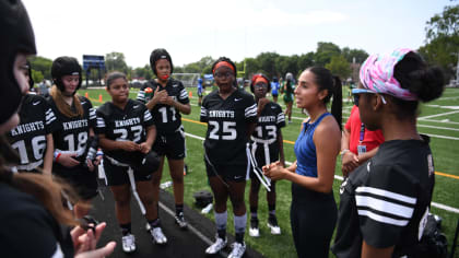 Team Mexico flag football player Diana Flores shares what it means to win a  gold medal for Team Mexico