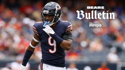 Jaquan Brisker football Paper Poster Bears 5 - Jaquan Brisker - Sticker