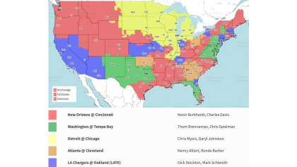 Where to watch, listen to Bears-Lions game