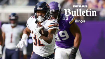 LAKE FOREST, IL - MAY 24: Chicago Bears wide receiver Darnell Mooney (11)  during the the Chicago Bears OTA Offseason Workouts on May 24, 2022 at  Halas Hall in Lake Forest, IL. (