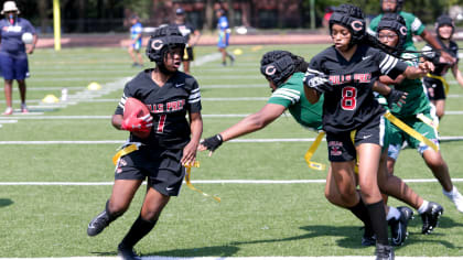 Girls flag football is taking off in the Chicago area