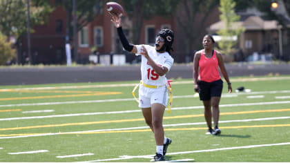 Plainfield Lady Cardinals Experience Flag Football Jamboree at NY