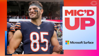 Watch the hilarious clip of mic'd-up Chicago Bears linebacker