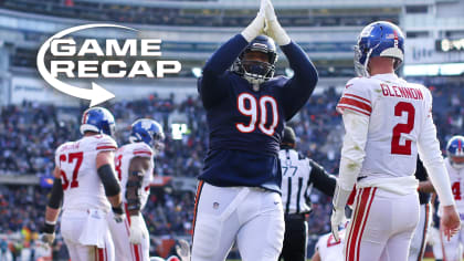 Week 17: Chicago Bears beat New York Giants 29-3