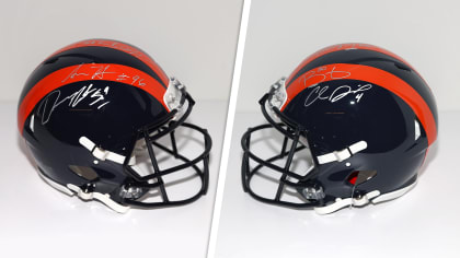 Sold at Auction: Chicago Bears Football Helmet Gifted to the