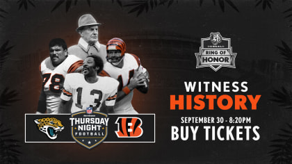 Cincinnati Bengals announce 17 Ring of Honor nominees highlighting every  era in team history