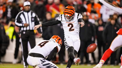 Evan McPherson was 5/5 with two 50+ - Cincinnati Bengals