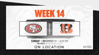 Cincinnati Bengals vs. San Francisco 49ers in NFL Week 14: Everything to  know - Cincy Jungle