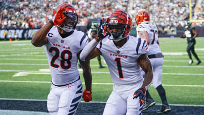 Cincinnati Bengals Ja'Marr Chase, Trey Hendrickson and Joe Mixon