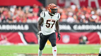 Cincinnati Bengals linebacker Germaine Pratt (57) plays the field