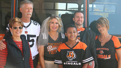 Bengal Married Into This Cincy Football T-shirt for Tailgates 