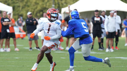 Cincinnati Bengals defensive tackle BJ Hill (92) performs a drill during  practice at the team's NFL football training facility, Tuesday, June 13,  2023, in Cincinnati. (AP Photo/Jeff Dean Stock Photo - Alamy