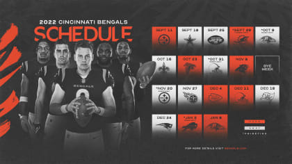 bengals game time tomorrow