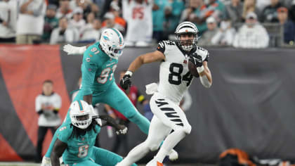 Cincinnati Bengals tight end Mitchell Wilcox (84) warms up before an NFL  football game against the Carolina Panthers, Sunday, Nov. 6, 2022, in  Cincinnati. (AP Photo/Emilee Chinn Stock Photo - Alamy