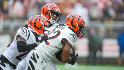 Cincinnati Bengals cornerback Chidobe Awuzie corrals an