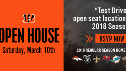 Bengals to hold open house for fans interested in season tickets