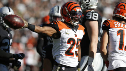 Cincinnati Bengals running back Trayveon Williams (32) performs a drill  during practice at the team's NFL football training facility, Tuesday, June  6, 2023, in Cincinnati. (AP Photo/Jeff Dean Stock Photo - Alamy