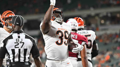 Cincinnati Bengals safety Dax Hill (23) in action as the Arizona Cardinals  played the Cincinnati Bengals in an NFL football preseason game in  Cincinnati, Friday, Aug. 12, 2022. The Cardinals won 36-23. (