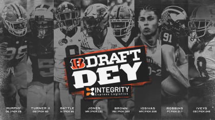 Bengals reveal jersey numbers for 2023 draft picks