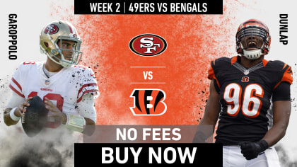 Gameday Info: 49ers at Bengals