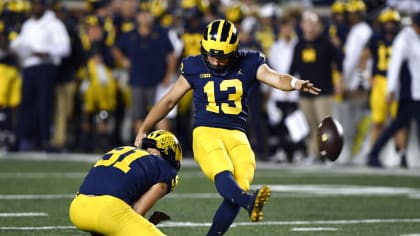 Bengals draft Michigan punter, Westerville native Brad Robbins