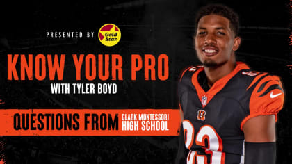 What Tyler Boyd Does To Prepare For A Big Game