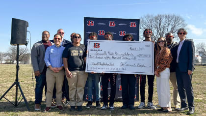 Bengals host pep rally at Woodlawn Elementary