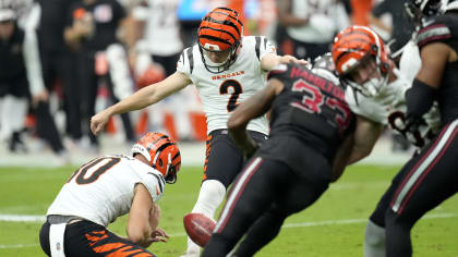 FOX Sports: NFL on X: Bengals rookie kicker Evan McPherson came out during  halftime to watch the show 