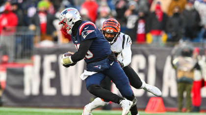 Vonn Bell (right) forced a sack of Mac Jones before forcing The Fumble.