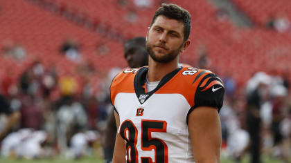 September 15, 2019: Cincinnati Bengals defensive back Clayton Fejedelem  (42) reacts during NFL football game action between the San Francisco 49ers  and the Cincinnati Bengals at Paul Brown Stadium on September 15