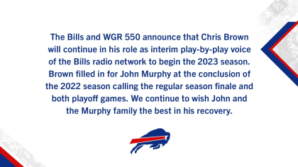 How Bills fans can attend John Murphy's book signing on Sept. 16 at the Bills  Store