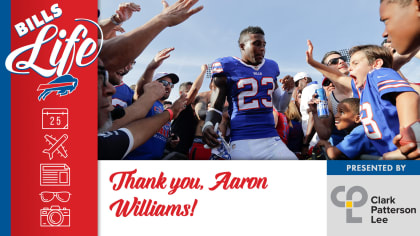 aaron williams bills jersey