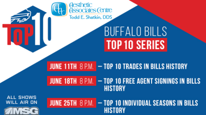 Top 10 Moments in Bills History' airs on MSG tonight