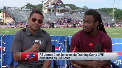 Inside Training Camp Live  James Cook talks heightened