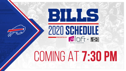 and times finalized for Bills 2020 preseason