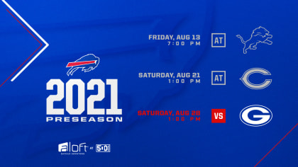 2021 Buffalo Bills schedule: Complete match-up information for 2021 NFL  season